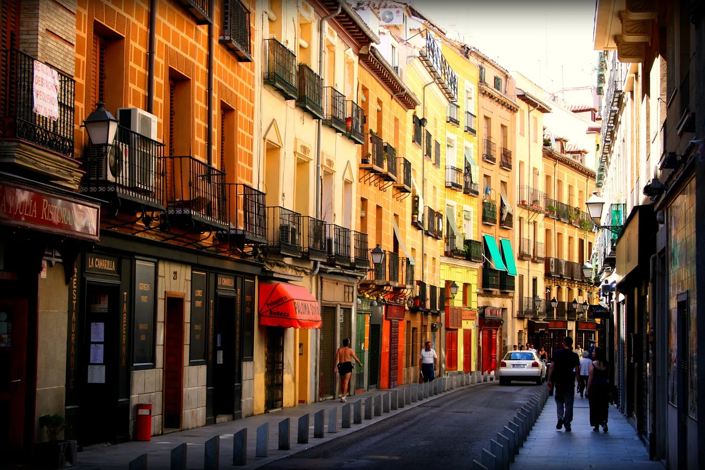 Cava Baja street in La Latina, Madrid